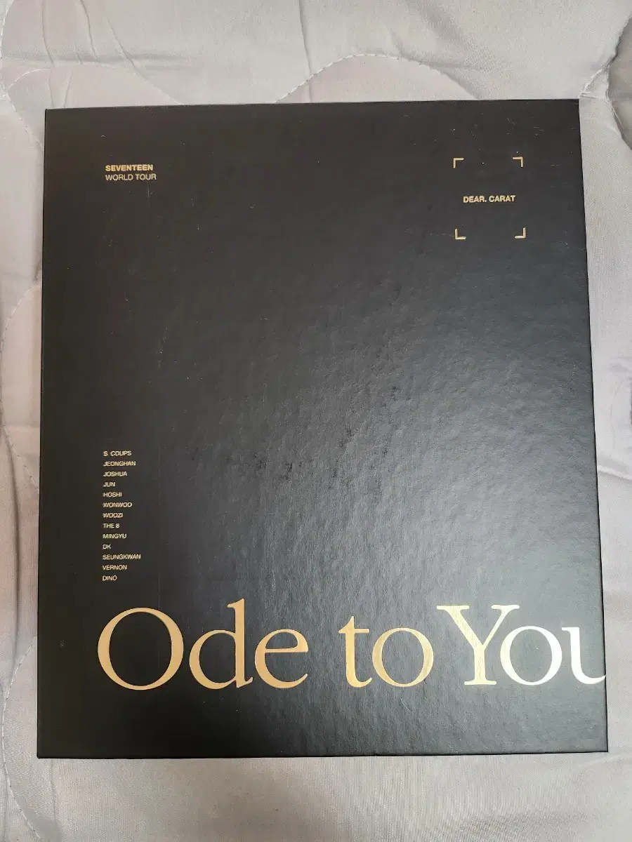 세븐틴 ode to you 콘서트 DVD&BLU-RAY 일괄 양도